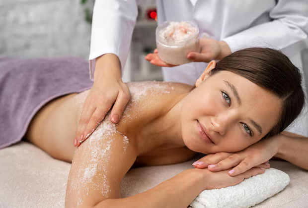 Facial and Full Body Scrub Abu Dhabi